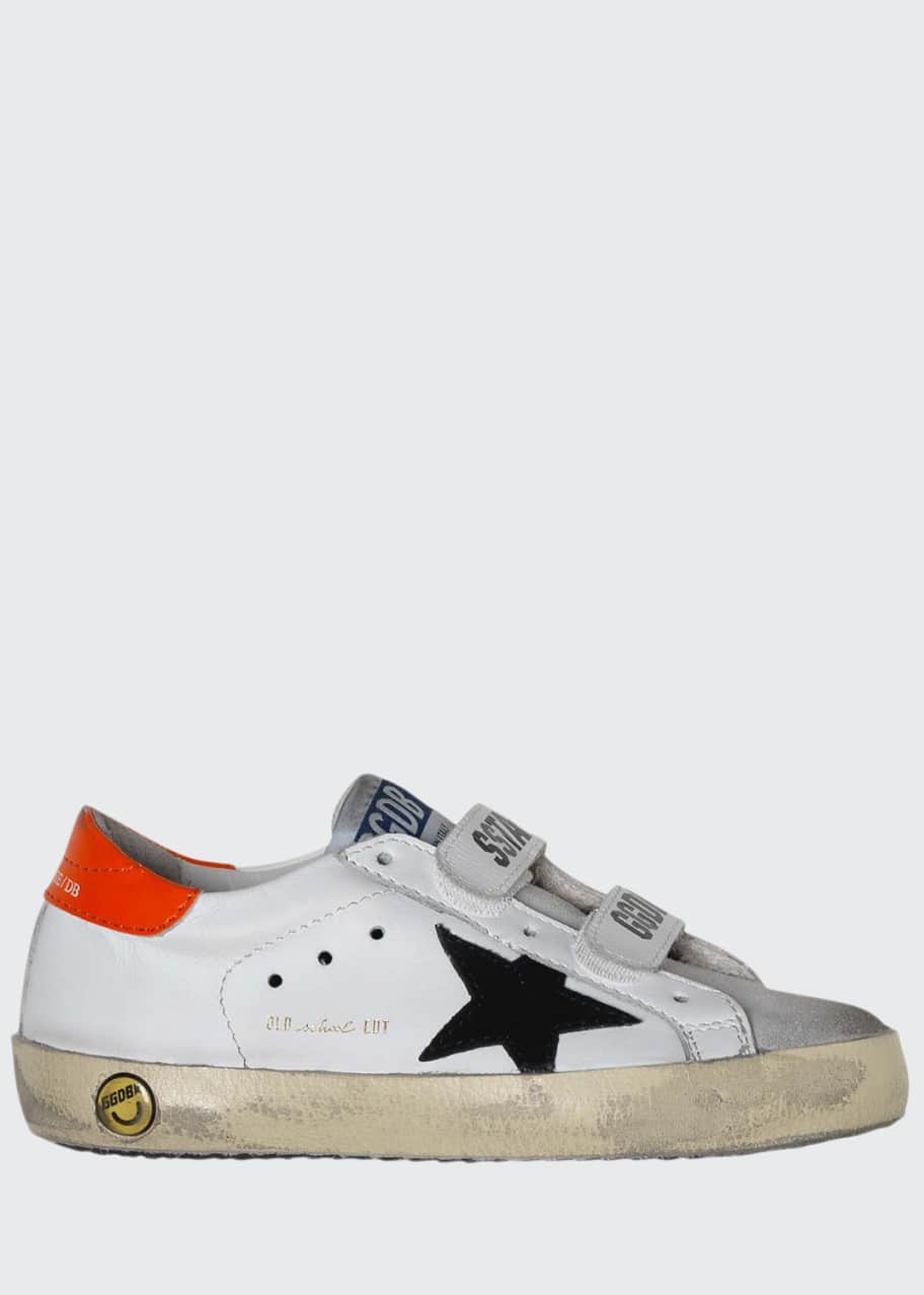 Golden Goose Boy's Old School Leather Sneakers, Baby/Toddler Bergdorf