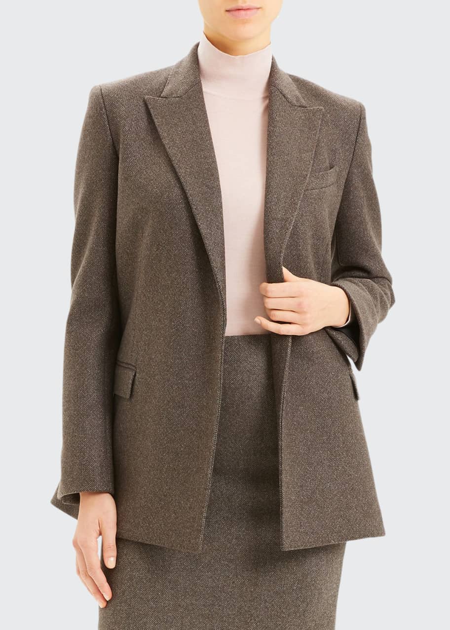 Theory shop tweed blazer