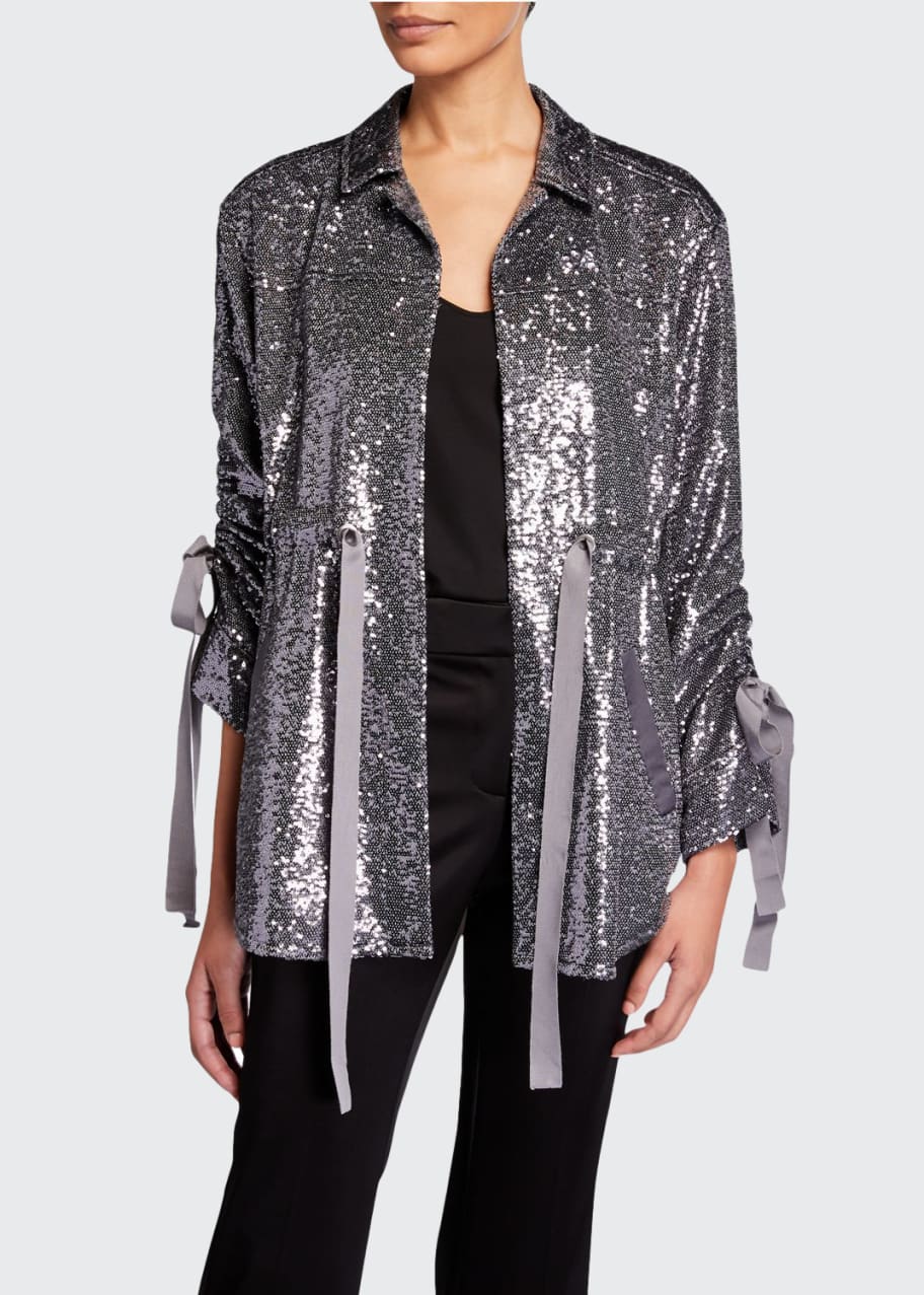 Image 1 of 1: Mathieu Sequined Jacket