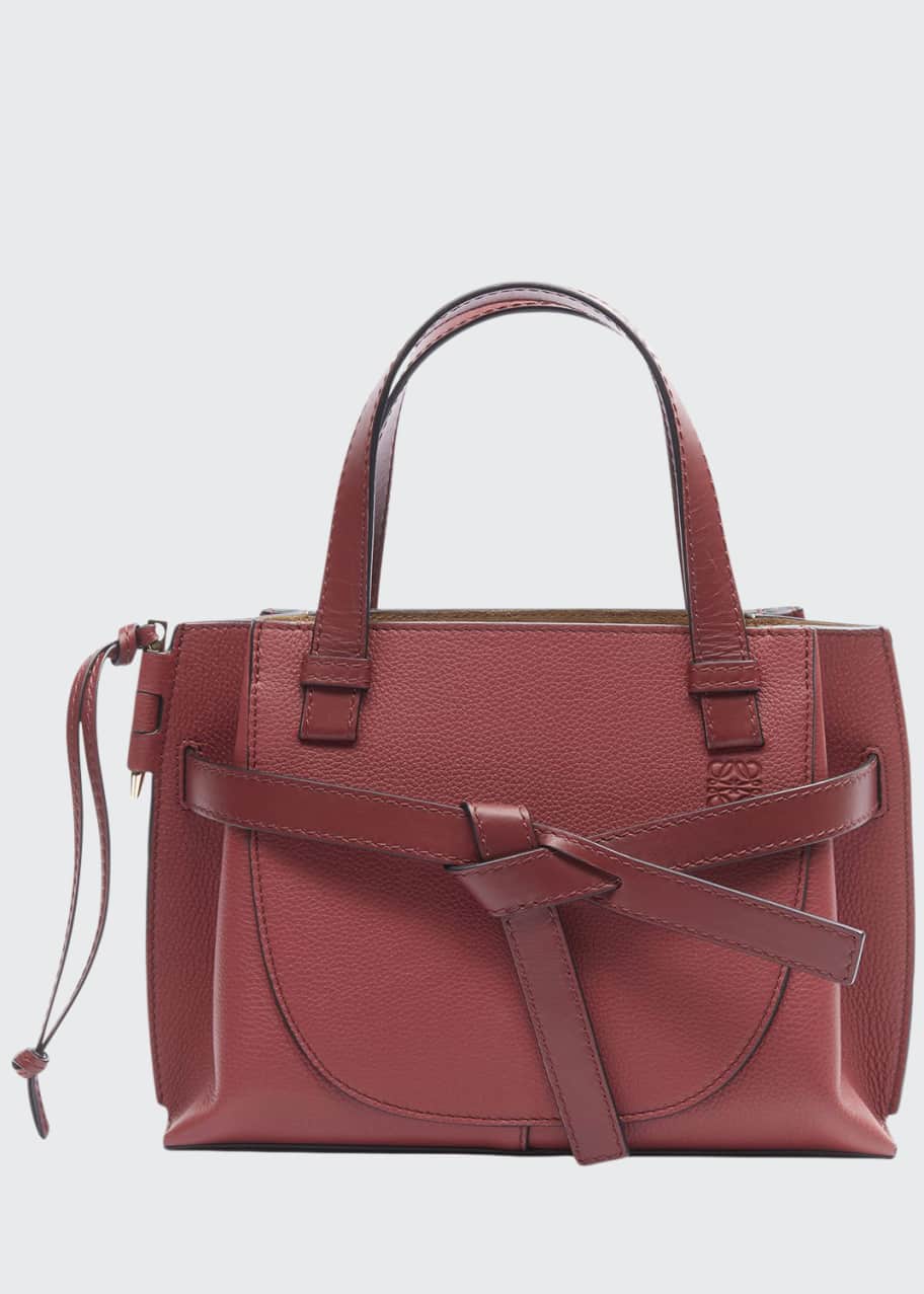 Loewe Gate TopHandle Leather Tote Bag Bergdorf Goodman