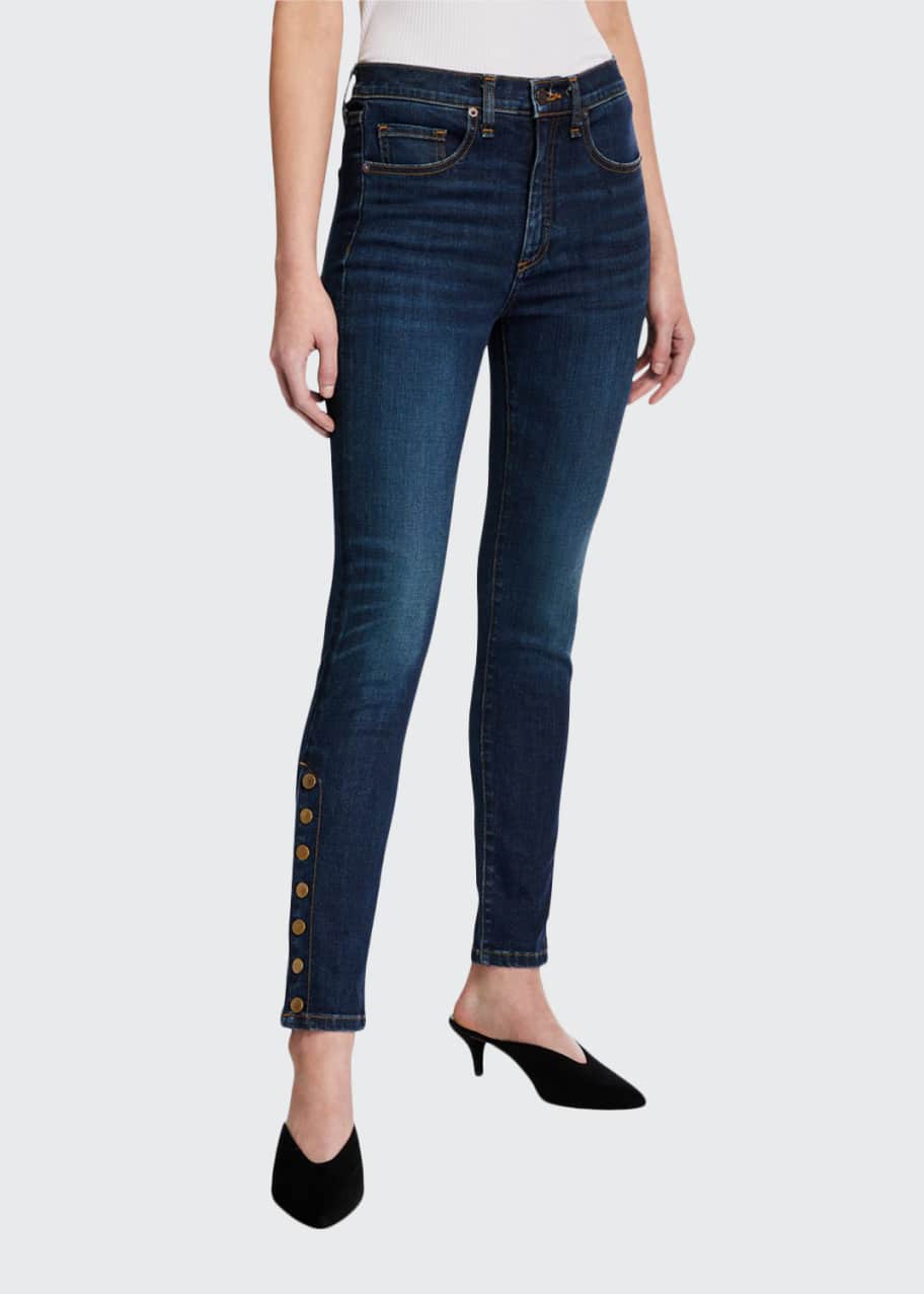 Veronica beard debbie sales high rise skinny
