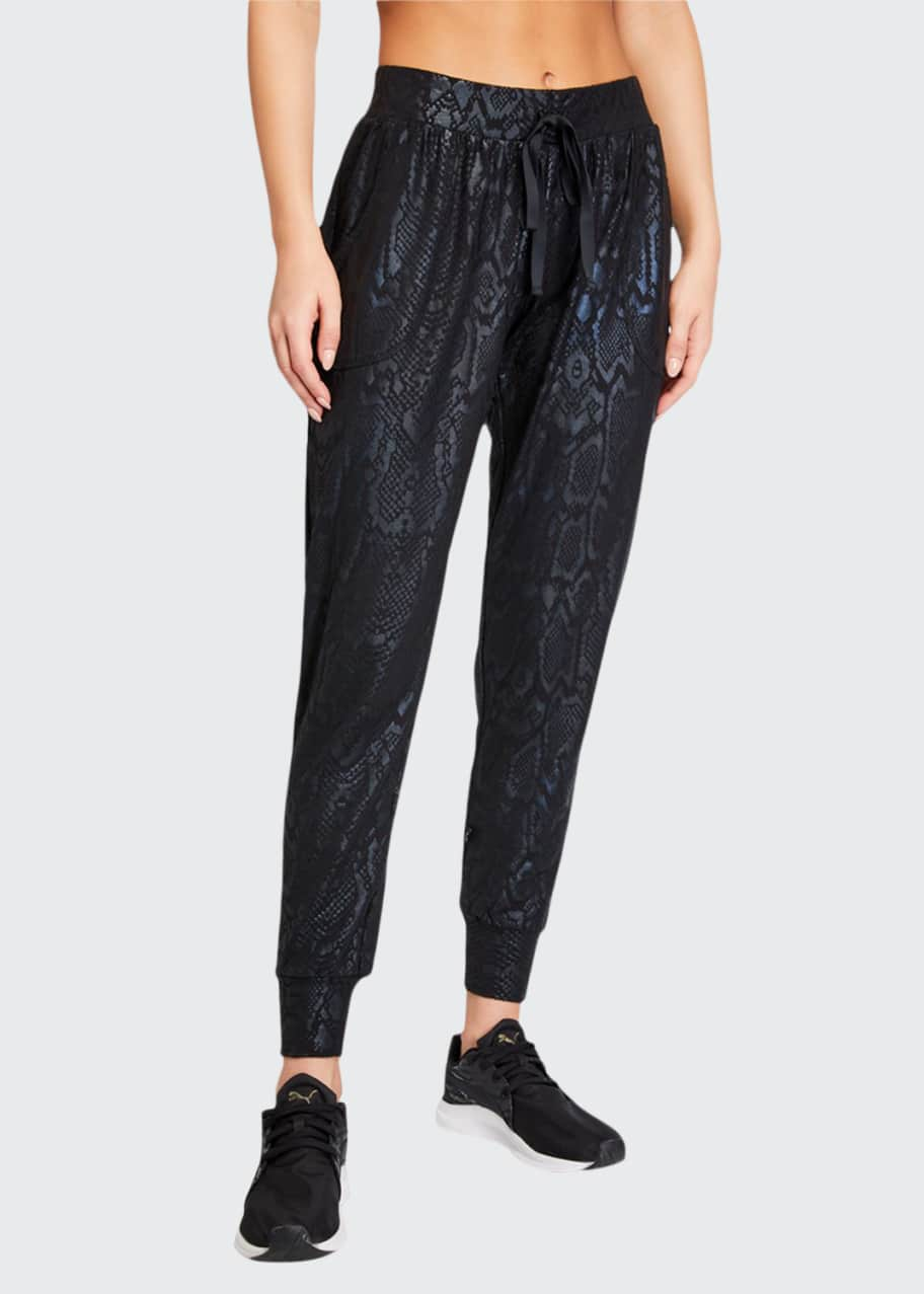 Image 1 of 1: Snake Foil Printed Jogger Pants