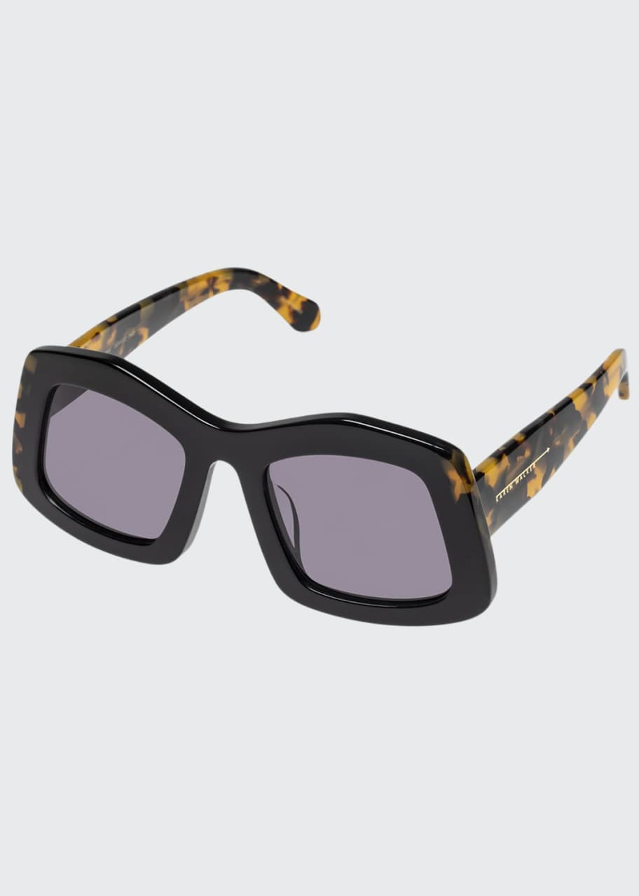 Wyndham Oversized Square Sunglasses