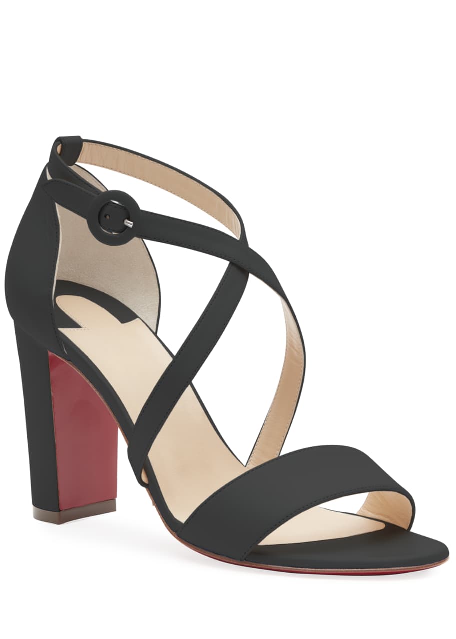 Loubi bee 85 red sole 2025 sandals