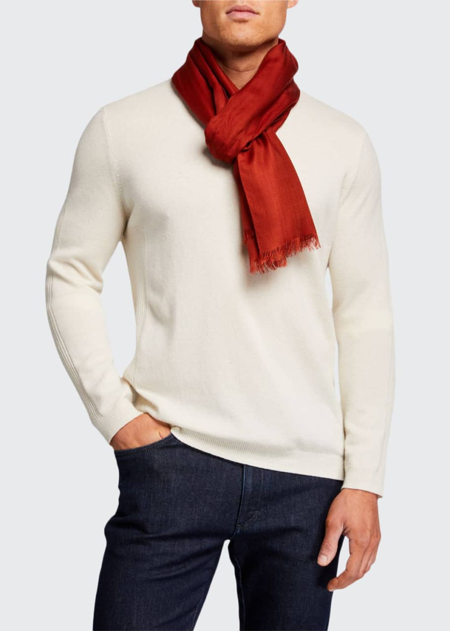 Loro Piana Men's Sciarpa Cashmere Scarf Bergdorf Goodman