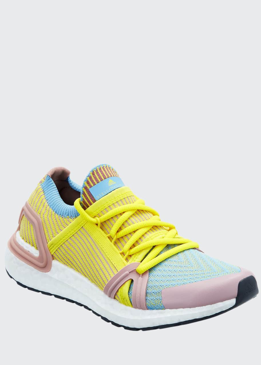 Adidas by stella mccartney ultraboost colorblock stretch knit sneakers clearance