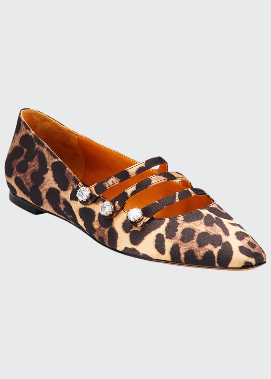 Veronica beard clearance leopard flats