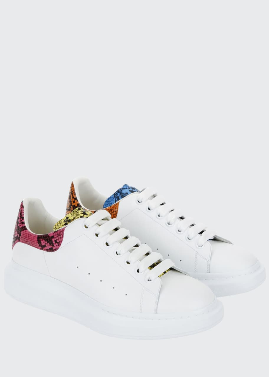 Alexander mcqueen trainers snake print 2025