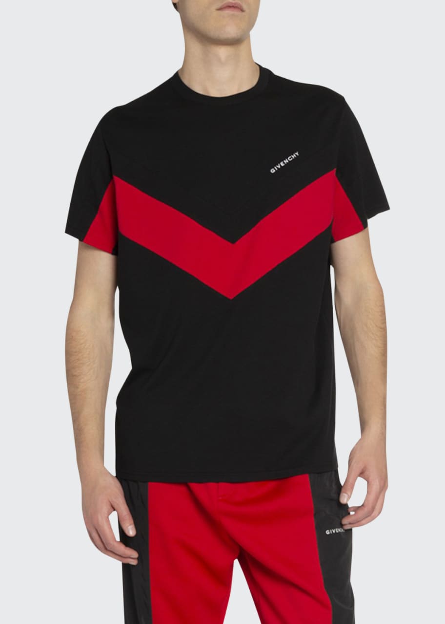 Image 1 of 1: Men's Banded Sporty T-Shirt