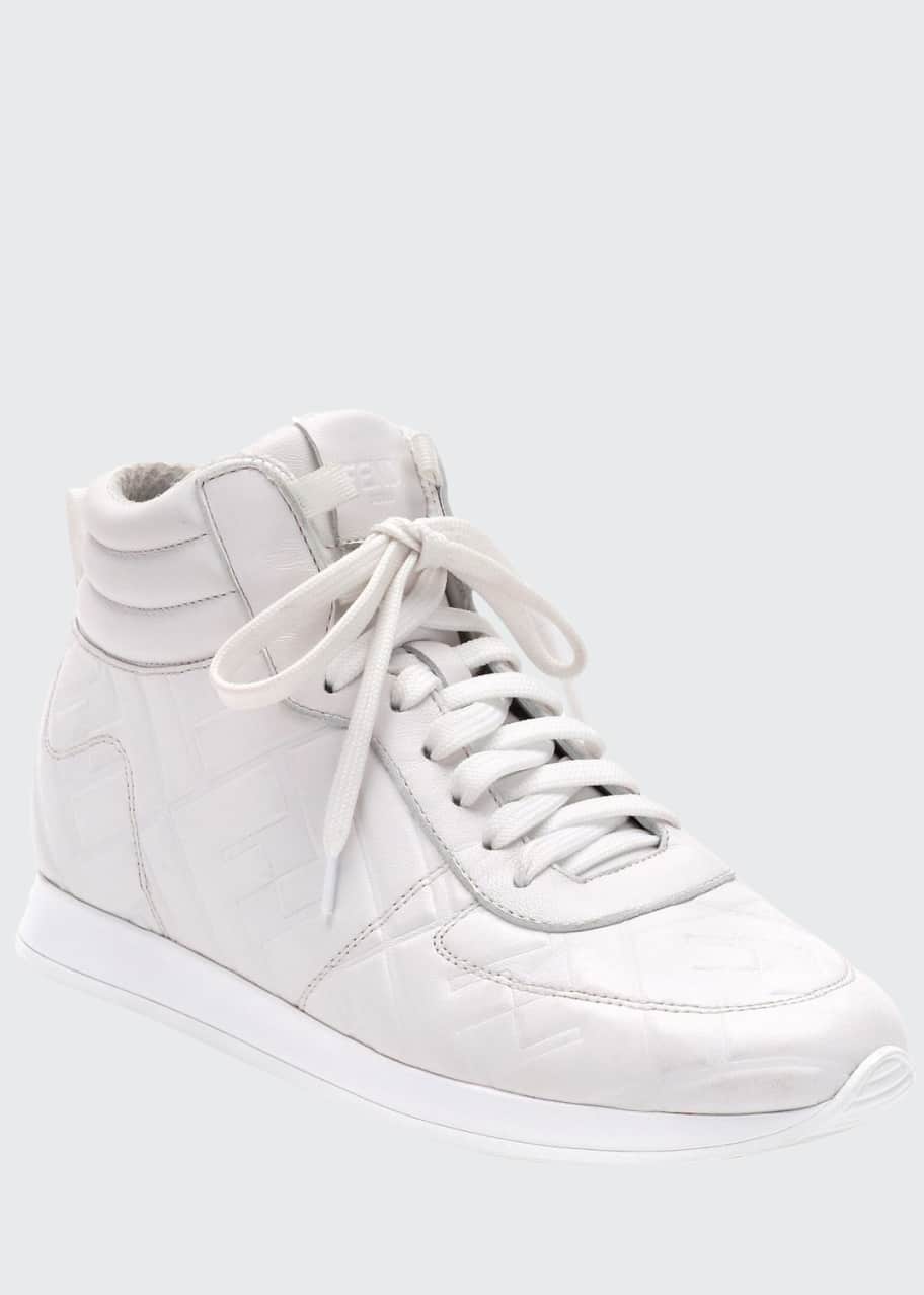 Image 1 of 1: FFreedom High-Top Leather Sneakers