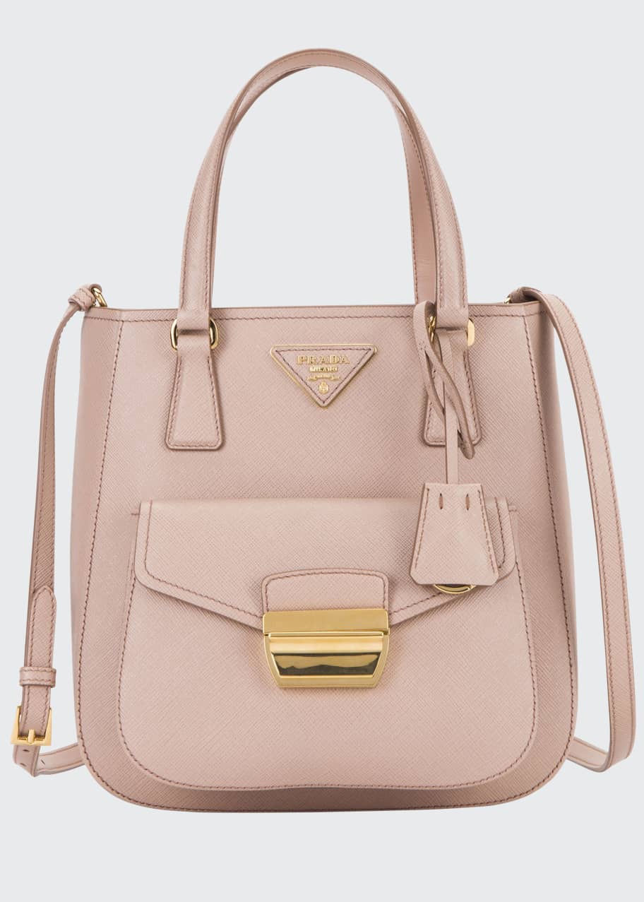 Prada Metropolis Saffiano Lux Top-Handle Tote Bag - Bergdorf Goodman