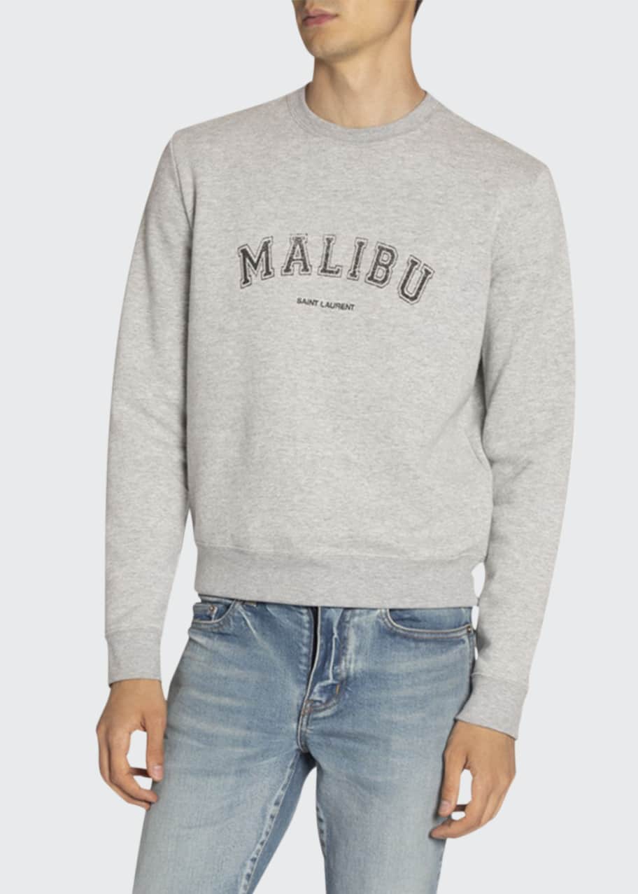Saint laurent crewneck sweatshirt hotsell