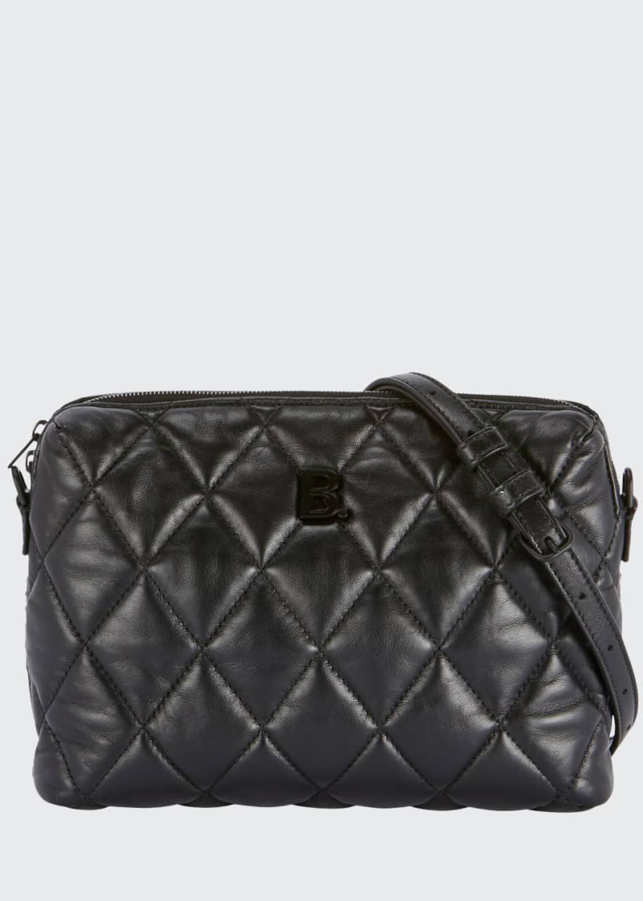 Balenciaga quilted camera bag hotsell