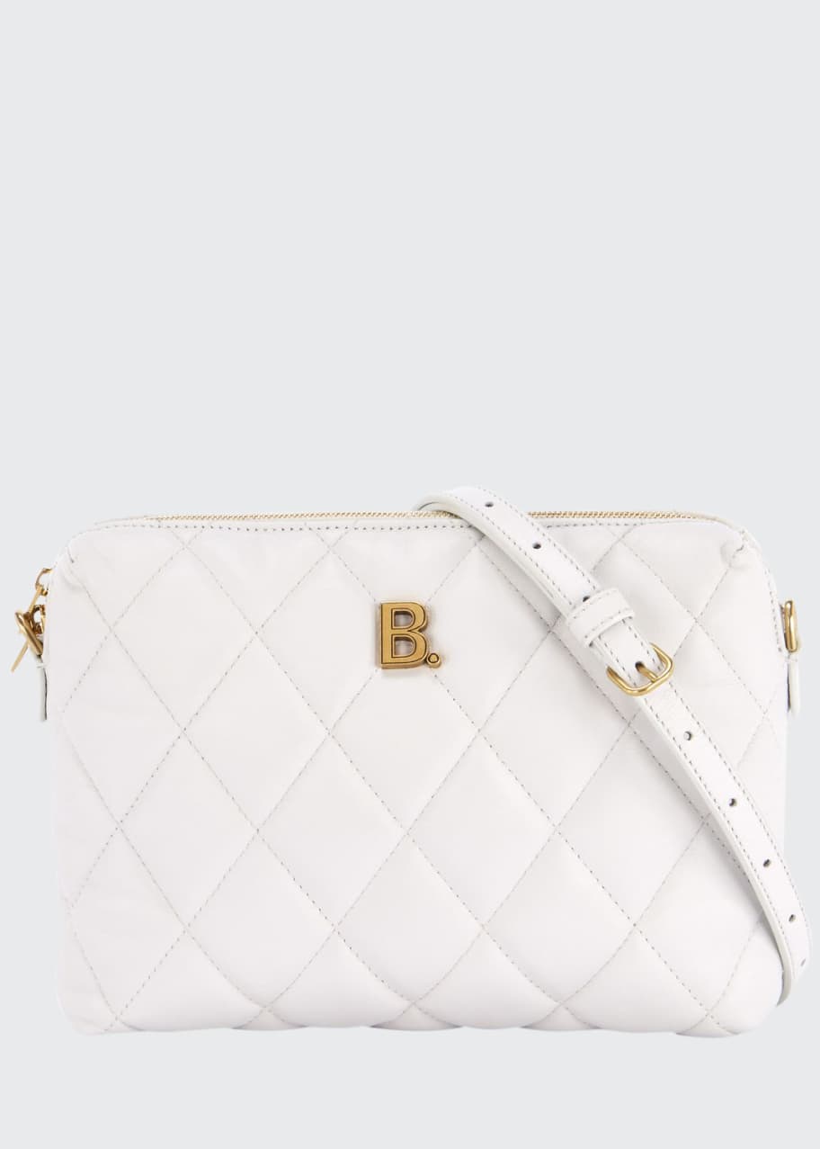 Balenciaga B Quilted Camera Crossbody Bag Bergdorf Goodman