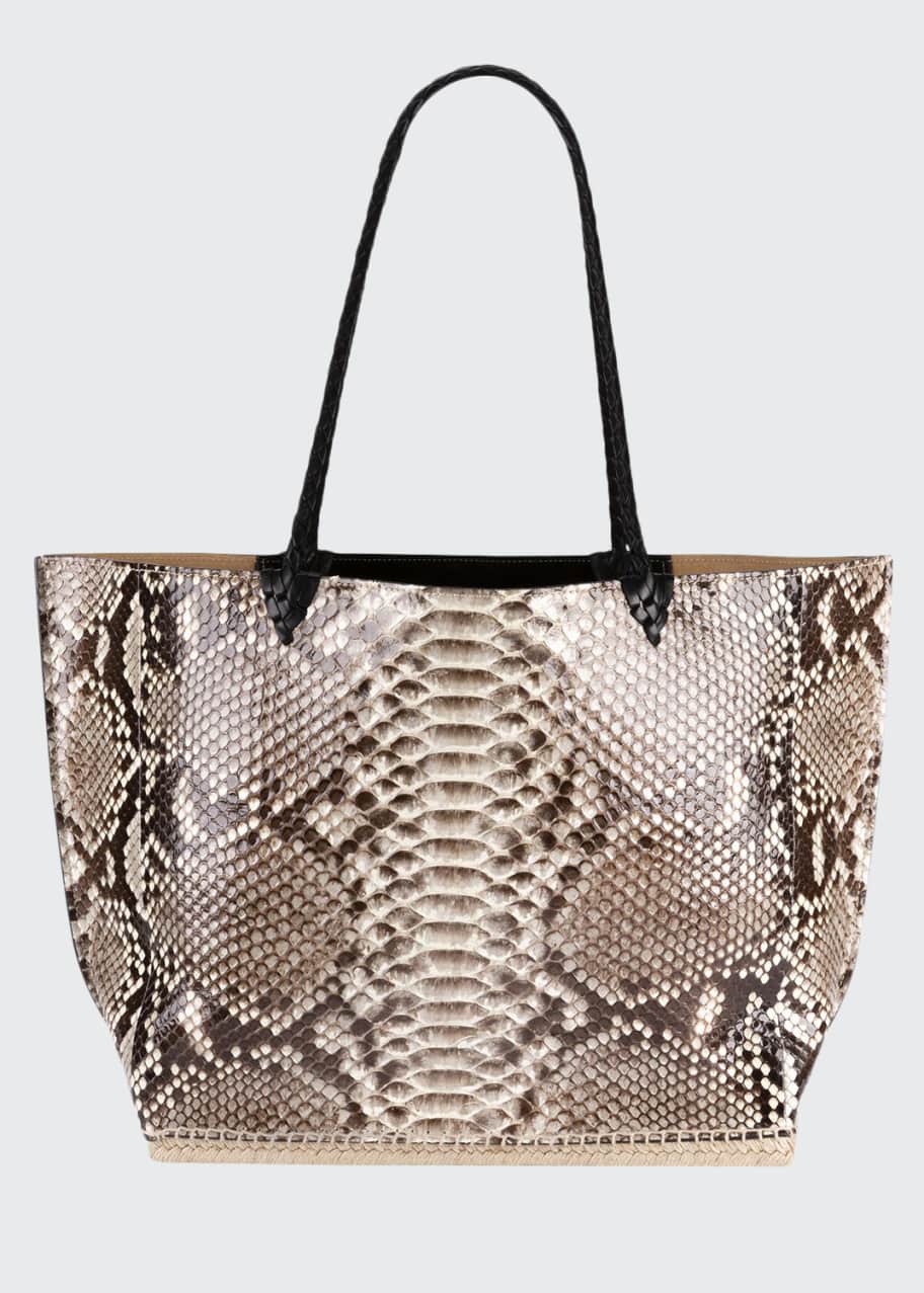 Altuzarra Espadrille Large Python Tote Bag Bergdorf Goodman