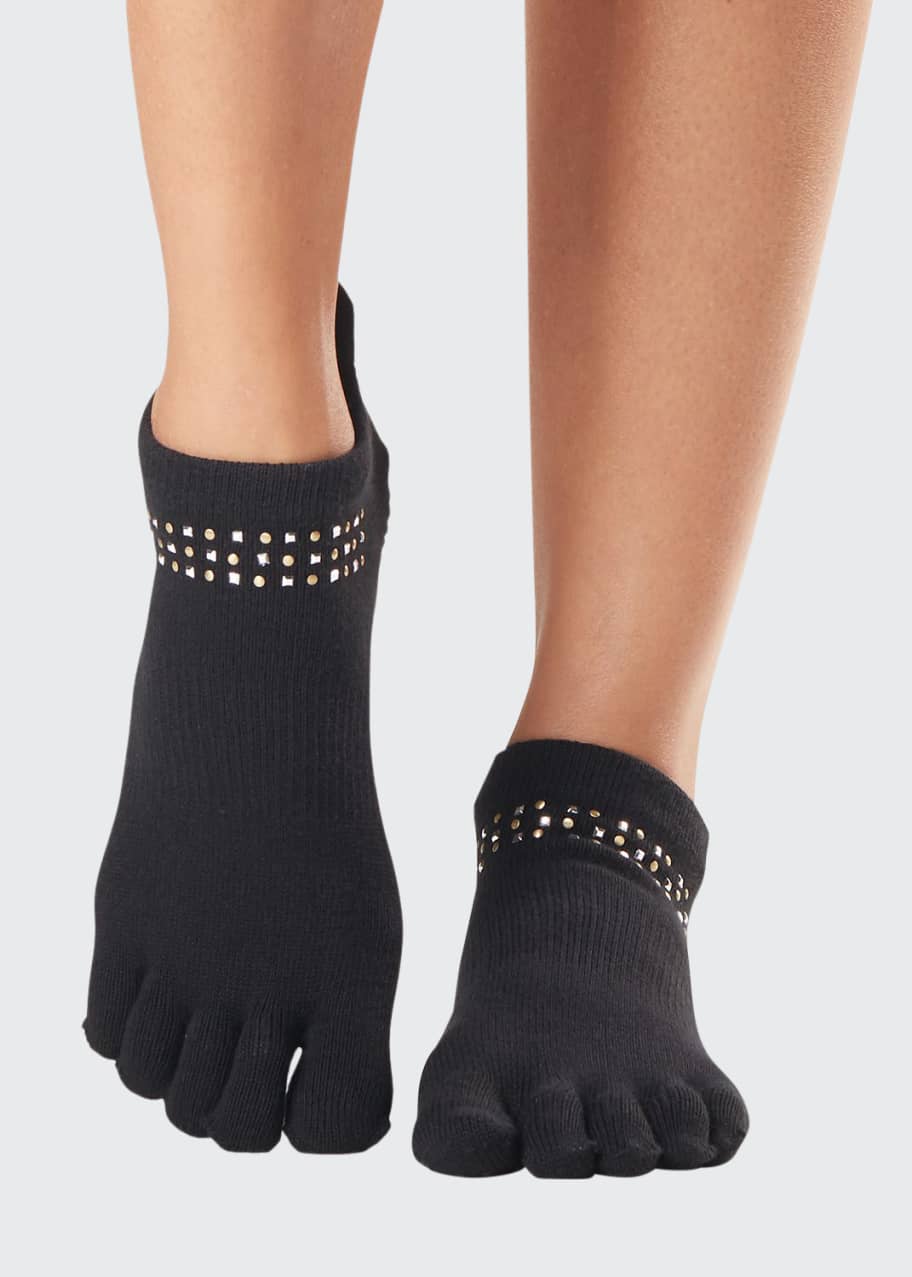ToeSox Graceland Low Rise Full-Toe Grip Socks - Bergdorf Goodman