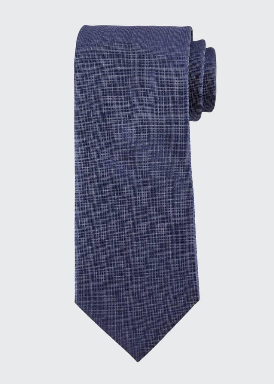 Image 1 of 1: Solid Woven Tie