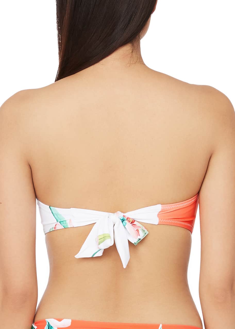 Image 1 of 1: Costa De Prata Bandeau Bikini Top
