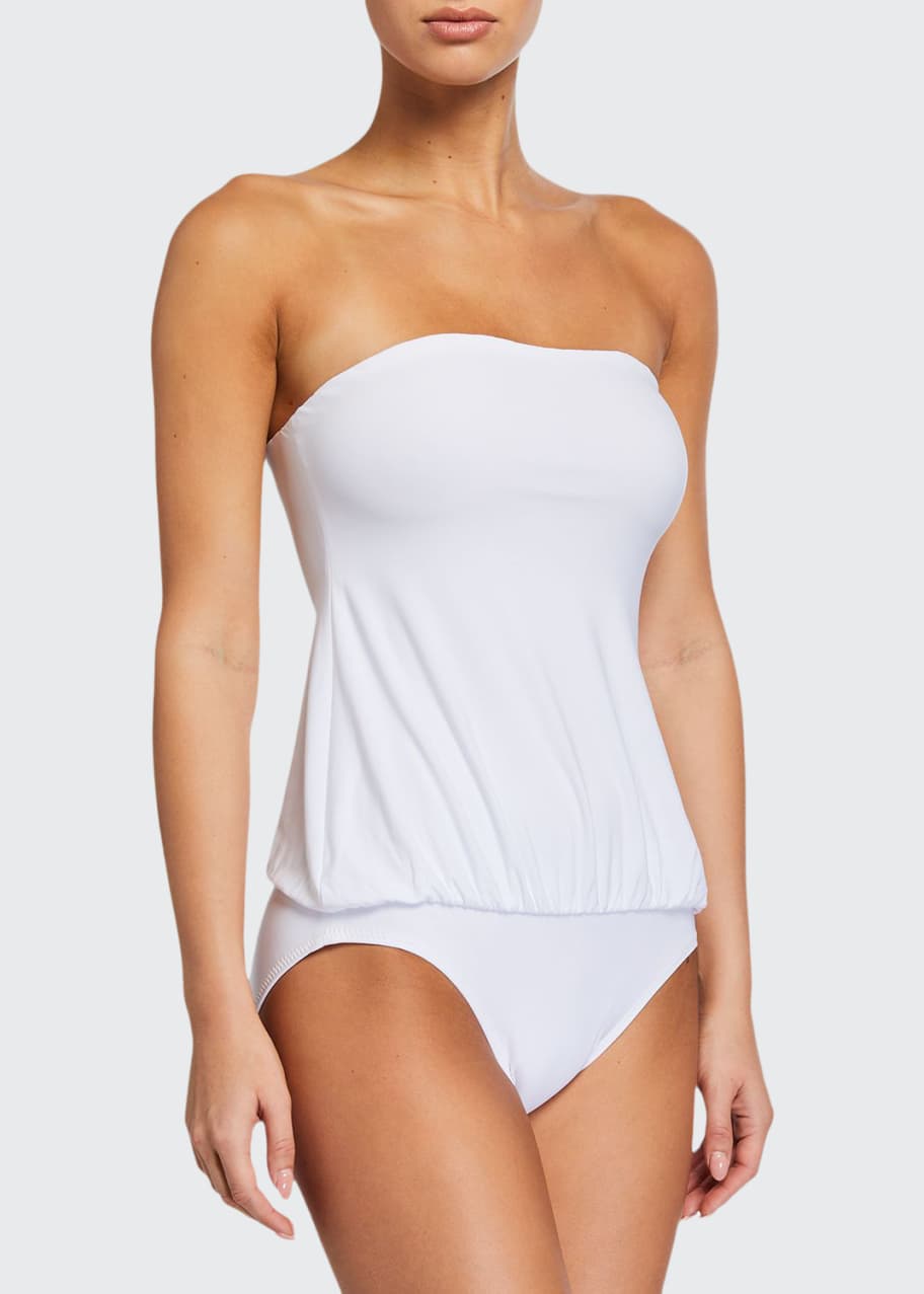 Babydoll swimsuit top