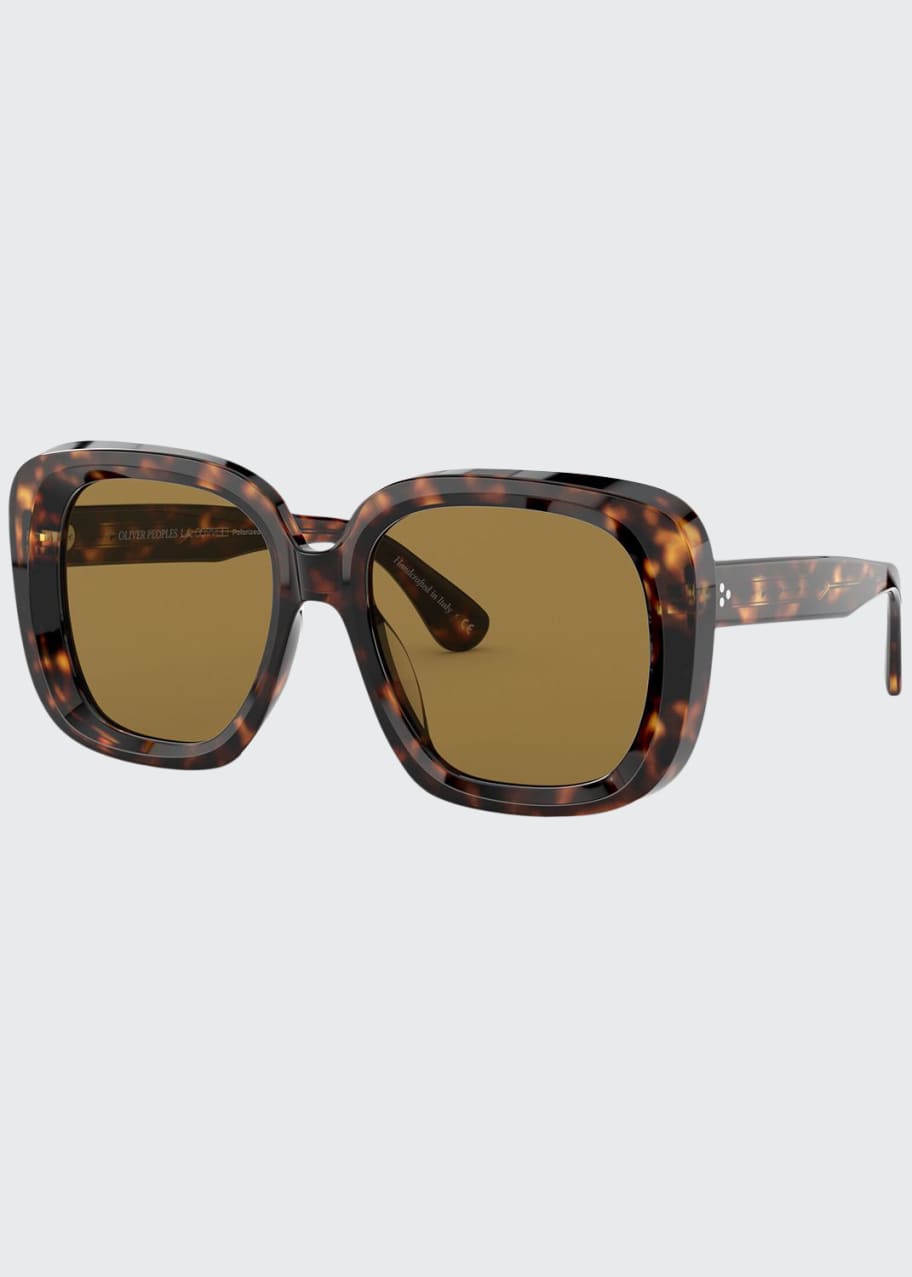 Oliver Peoples Nella Square Acetate Sunglasses - Bergdorf Goodman