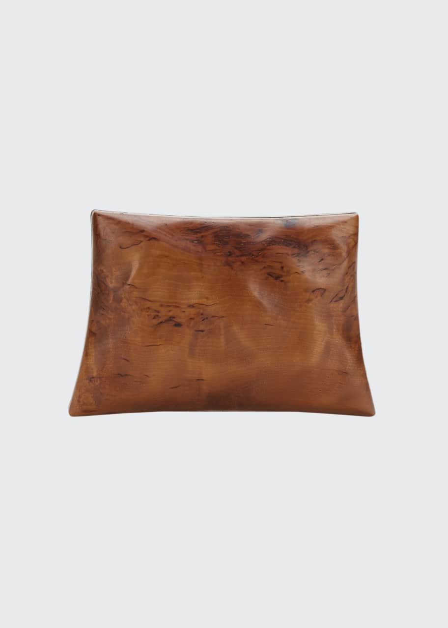Bottega veneta 2025 wood clutch