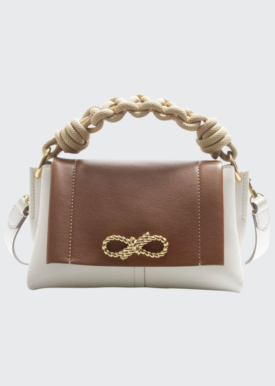 フラップ開閉ANYA HINDMARCH MINI ROPE BOW BAG