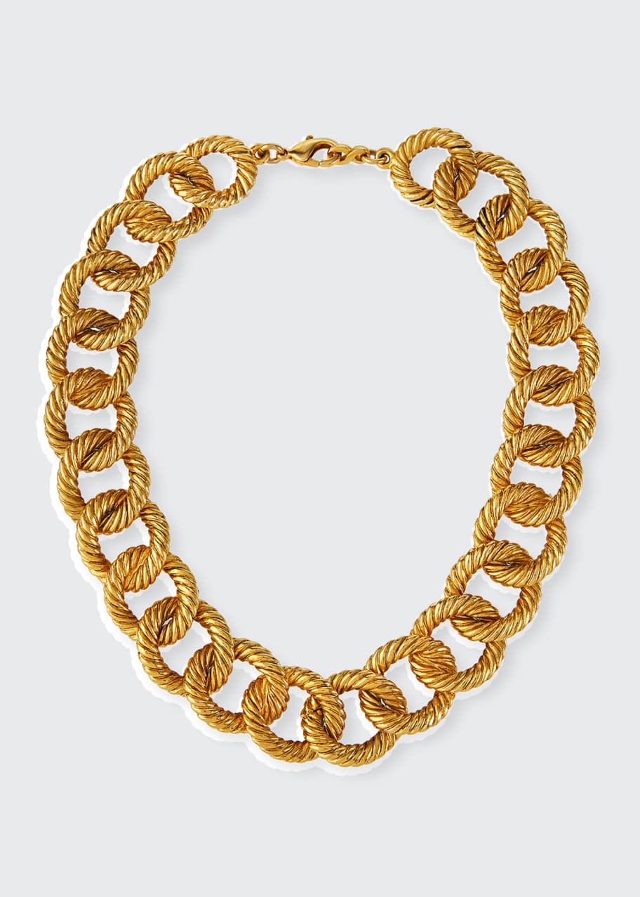 Jennifer Behr Brenna Chain-Link Necklace Bergdorf Goodman