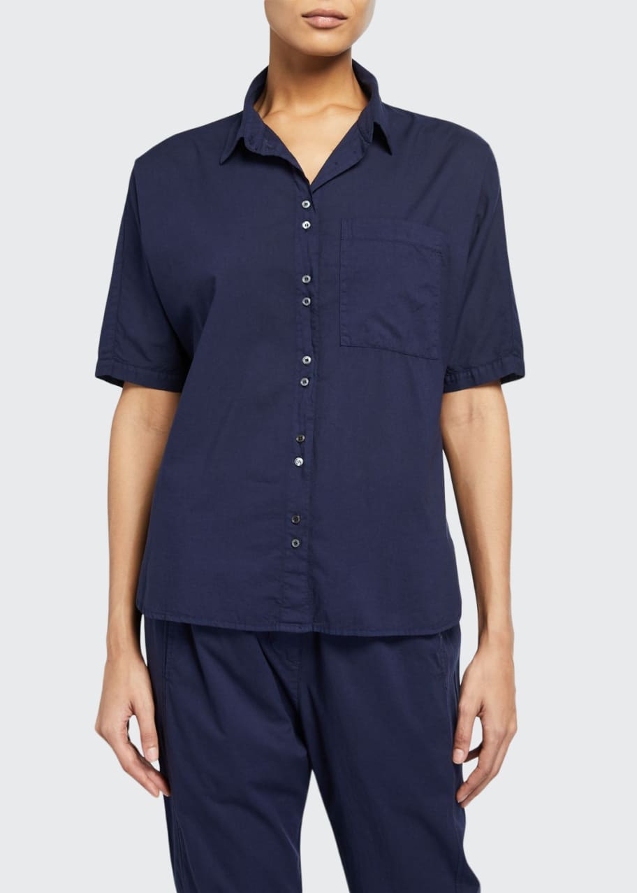Image 1 of 1: Jaylen Short-Sleeve Lounge Shirt