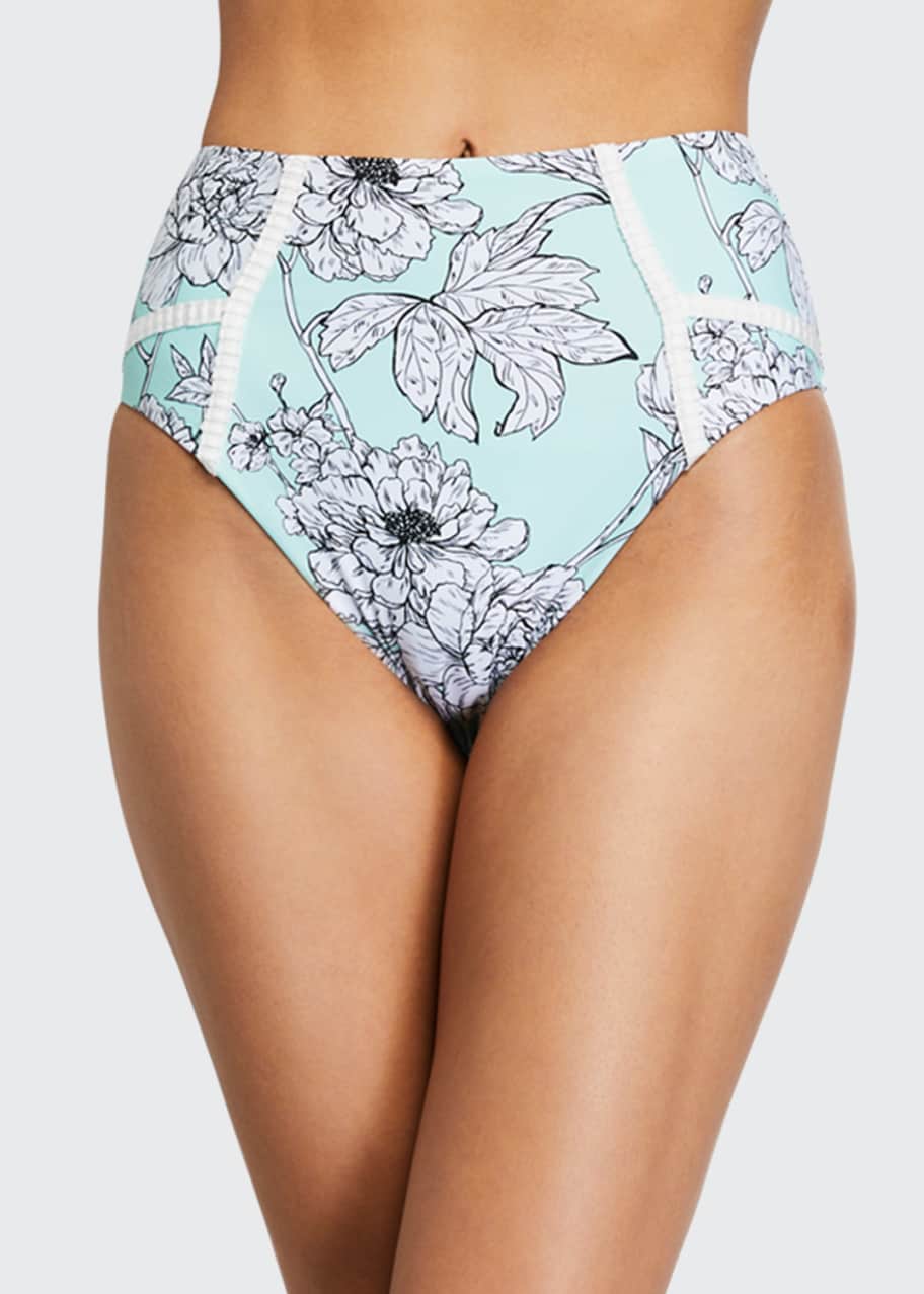 Image 1 of 1: Lima High-Waist Bikini Bottom