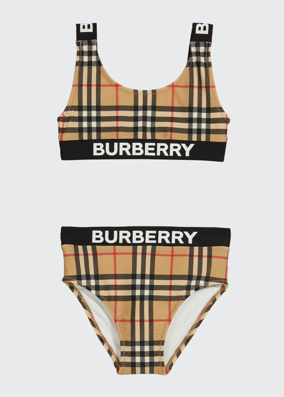 Burberry outlet girls bikini