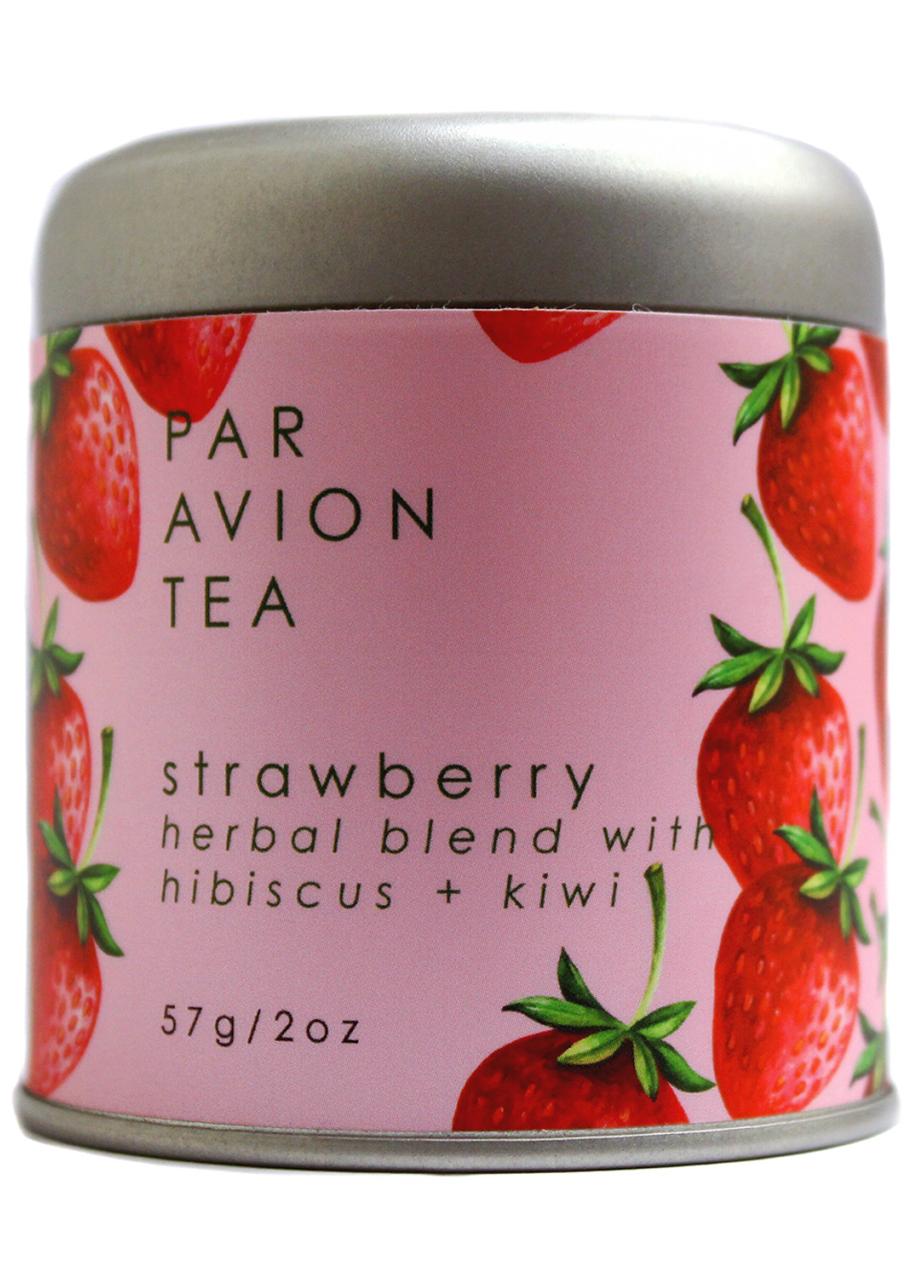 Par Avion Tea Strawberry - Herbal Tea Blend with Hibiscus + Kiwi ...