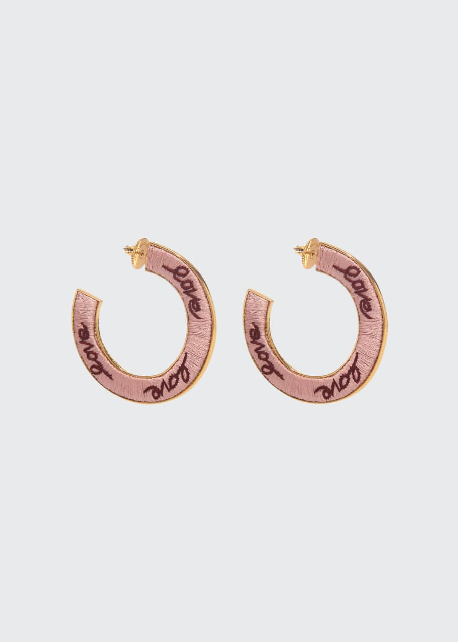 Image 1 of 1: Love Fiona Hoop Earrings