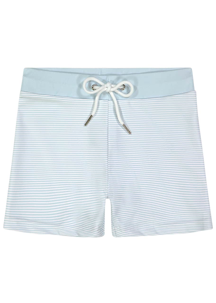 Image 1 of 1: Boy's Nantucket Stripe Swim Shorts, Size 12M-8
