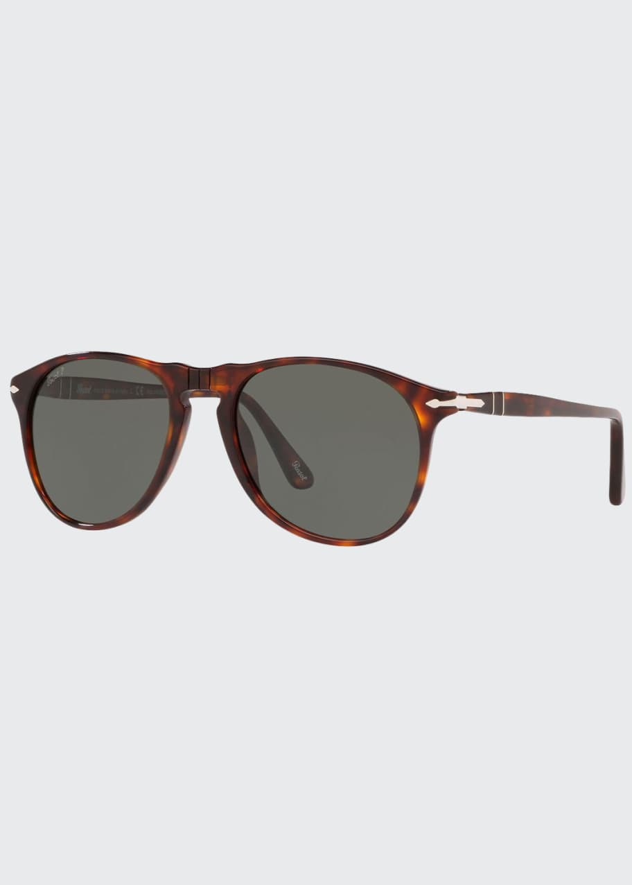 Persol Men's Polarized Aviator Acetate Sunglasses Bergdorf Goodman