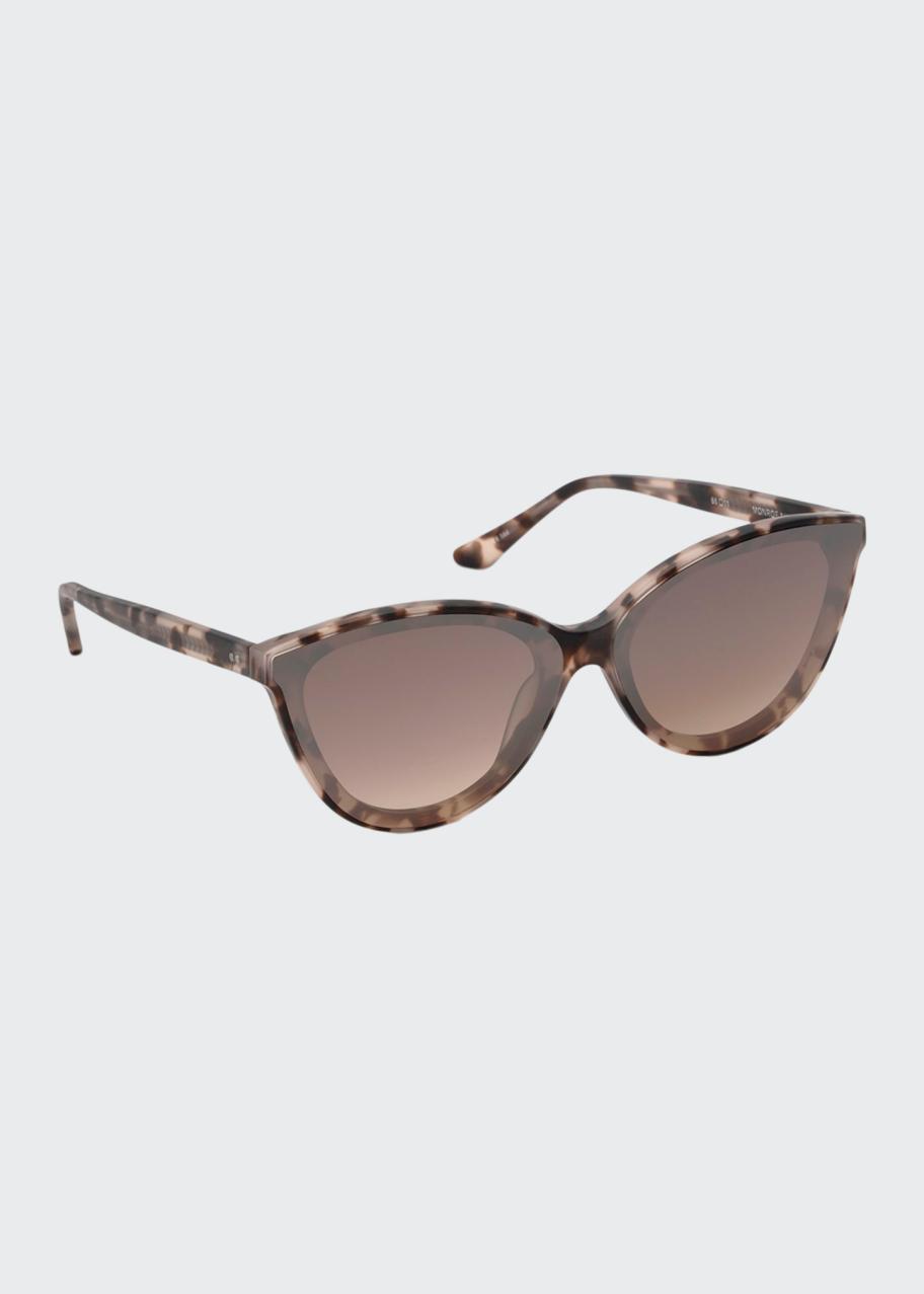 KREWE Monroe Nylon Cat-Eye Sunglasses - Bergdorf Goodman display picture 1