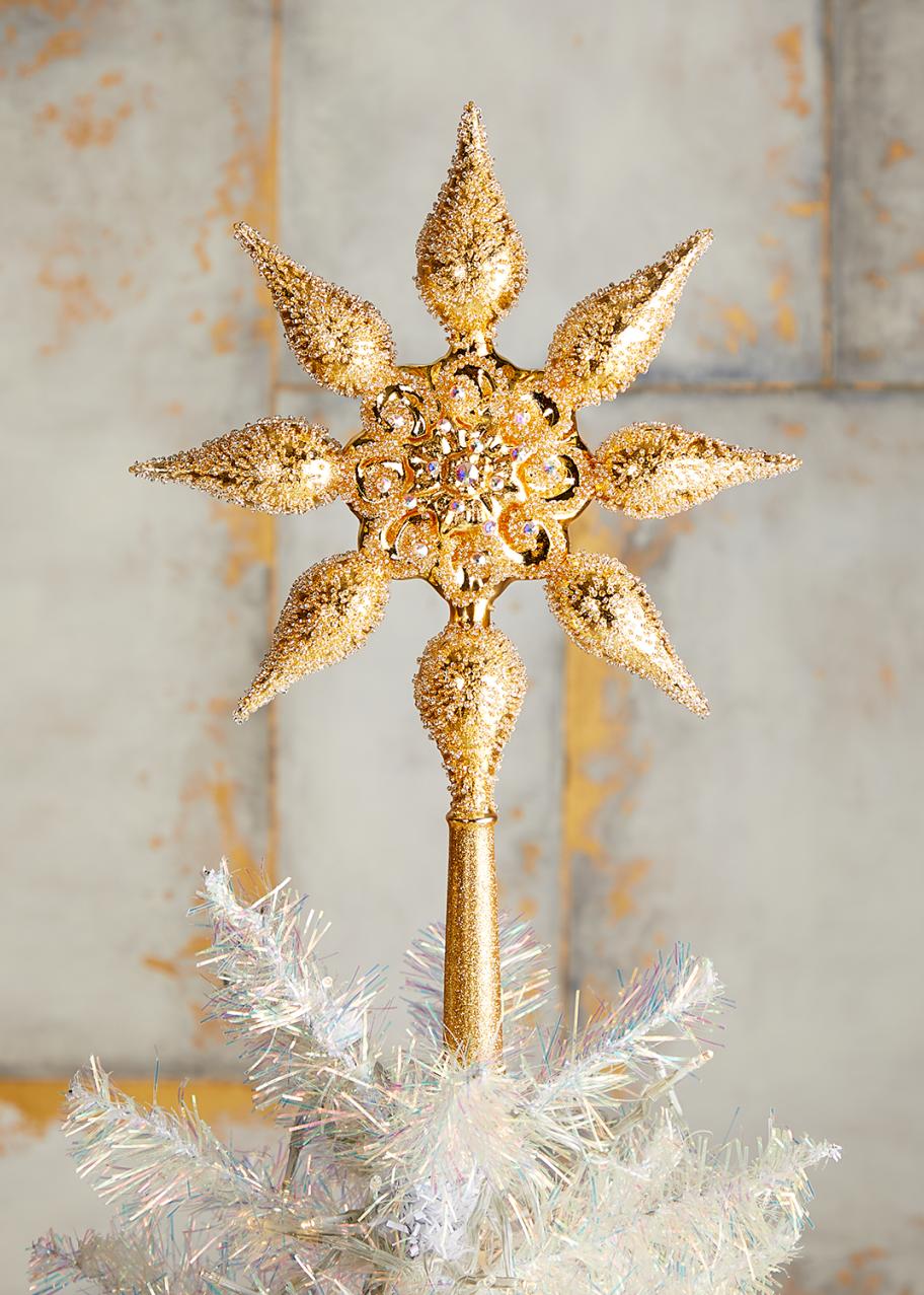 Exclusive Gold Star Christmas Tree Topper - Bergdorf Goodman