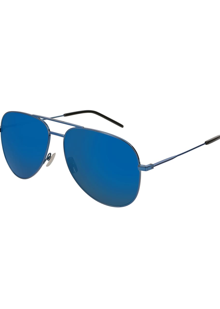 Image 1 of 1: Men's Classic Metal Aviator Sunglasses