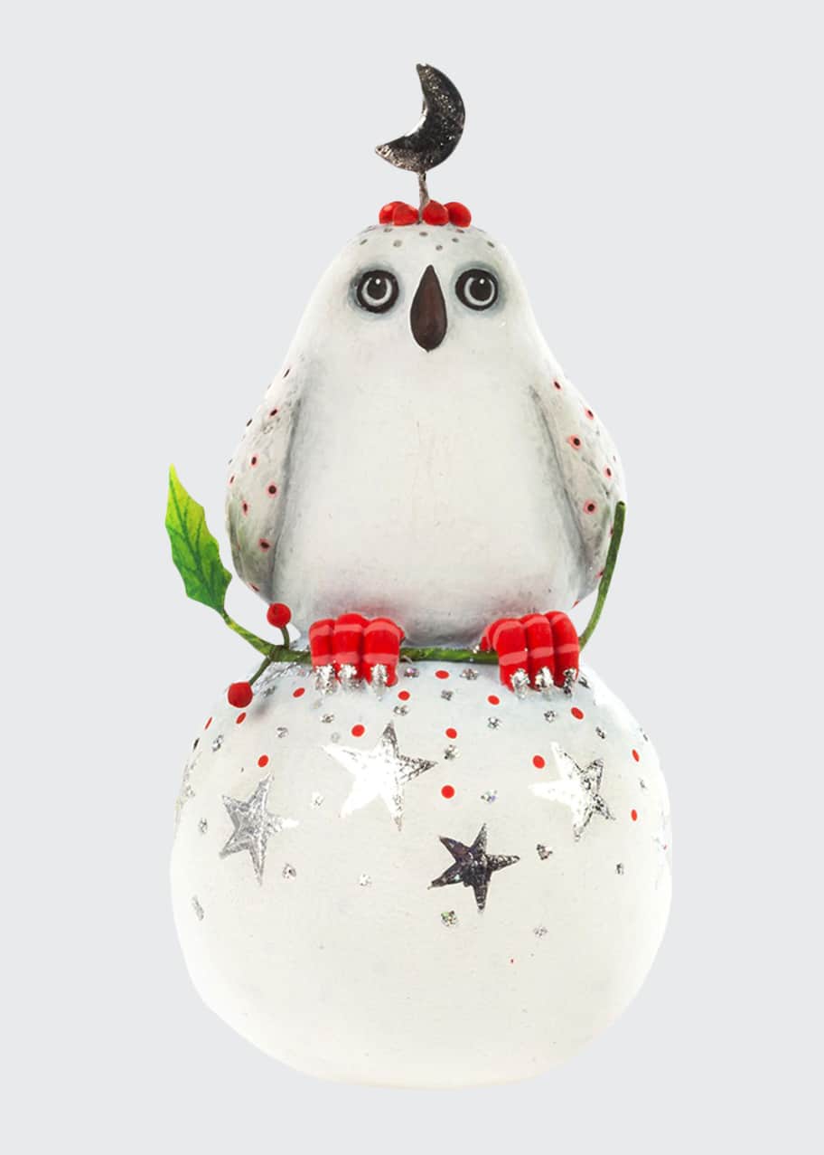 Image 1 of 1: Dash Away Nova Arctic Owl Ornament