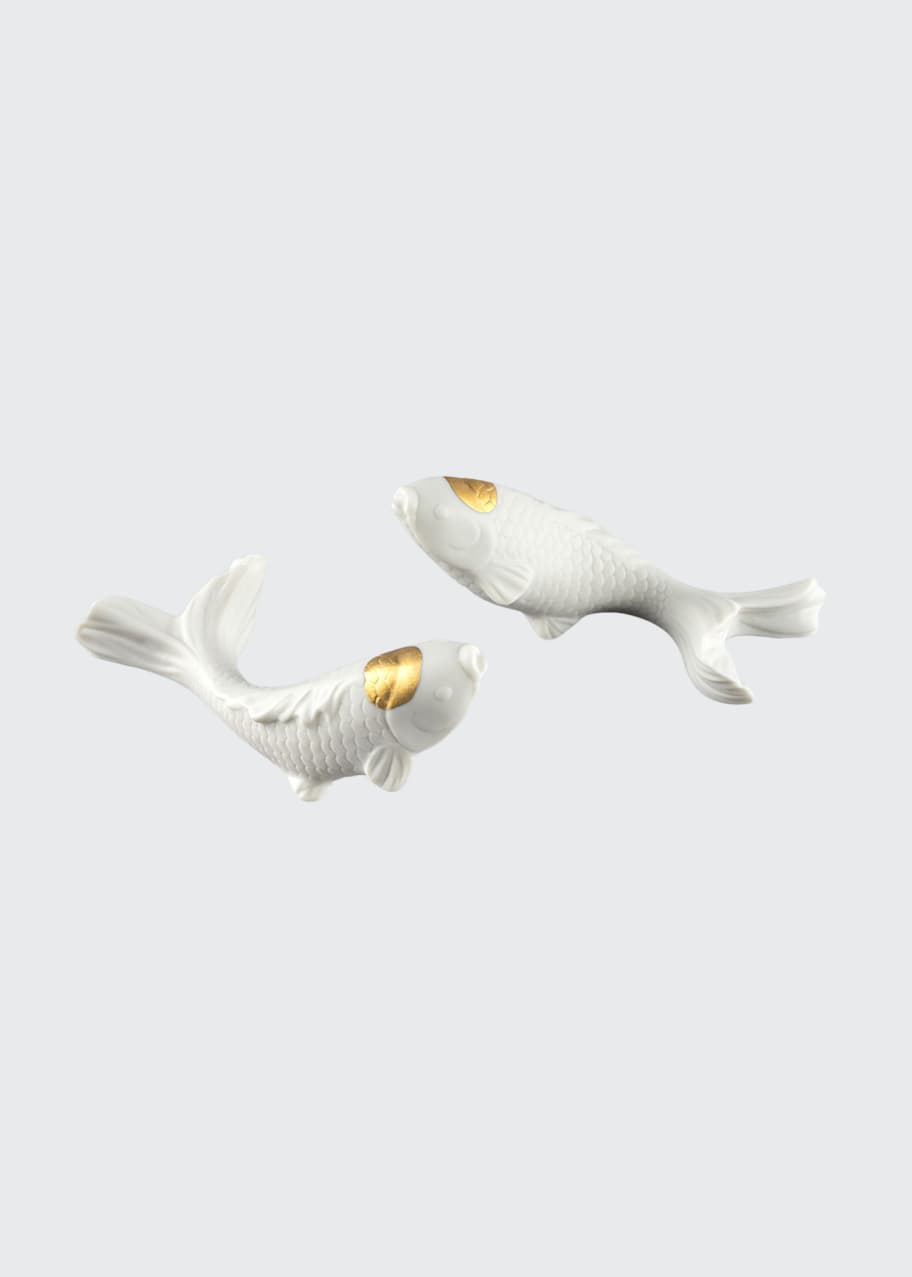 Lladro Koi Fish Chopstick Holders Bergdorf Goodman