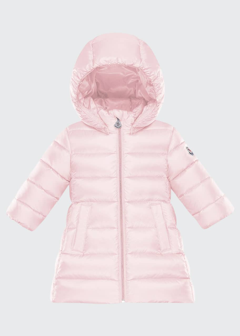 Image 1 of 1: Majeure Quilted Puffer Hooded Long Coat, Size 12M-3