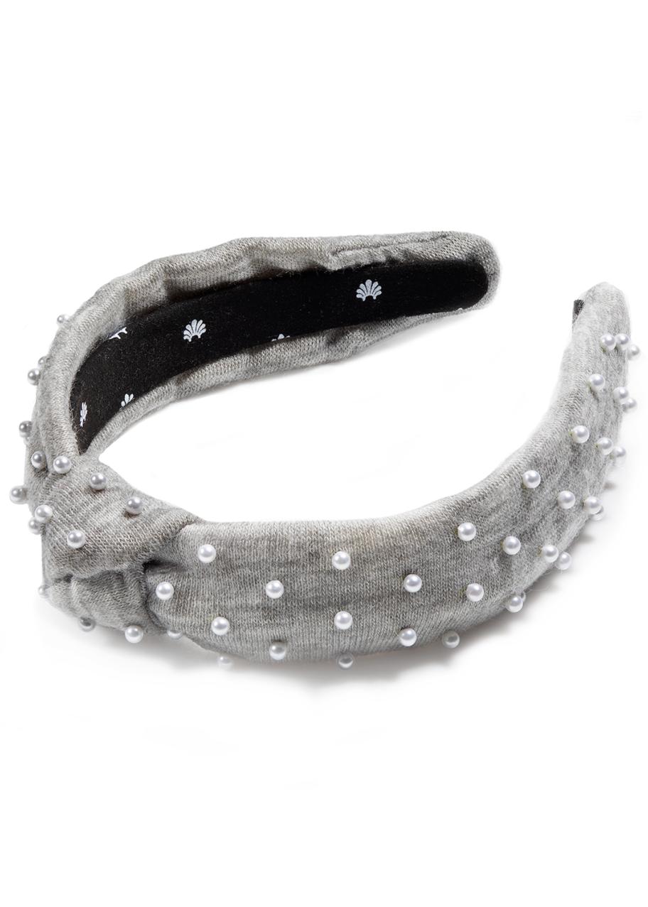 Lele Sadoughi knitted headband LELE SADOUGHI ~ Cable Knit Knotted Headband – Chic Streets main image 4