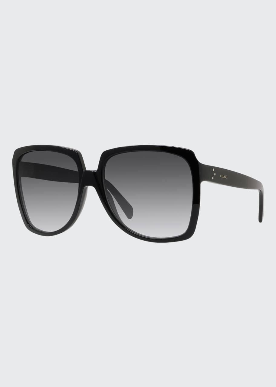 Image 1 of 1: Square Acetate Sunglasses