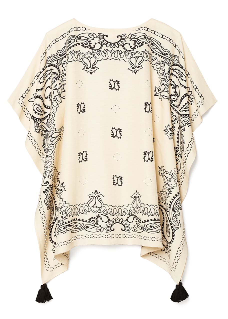 Tory Burch Embroidered Beach Caftan - Bergdorf Goodman