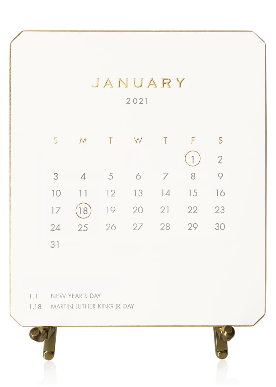 Image 1 of 1: 2021 Icon Desk Calendar Refill (No Easel)