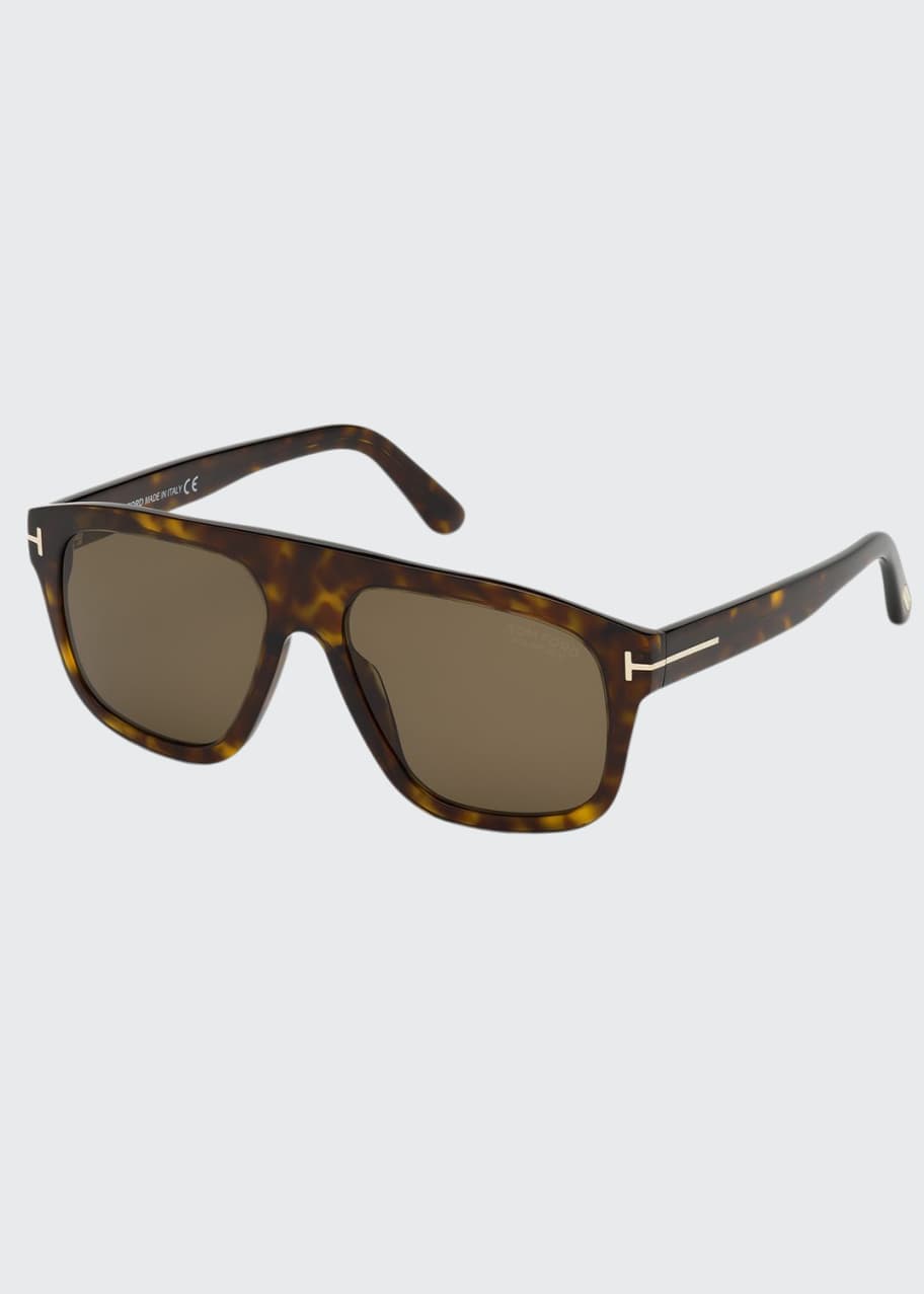 TOM FORD Men's THOR Polarized Square Sunglasses - Bergdorf Goodman