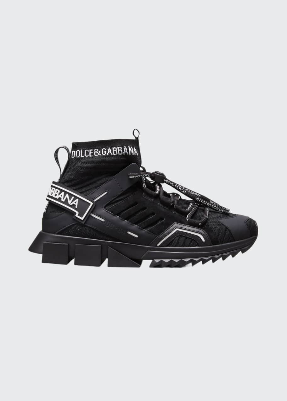 sorrento high top trekking sneakers