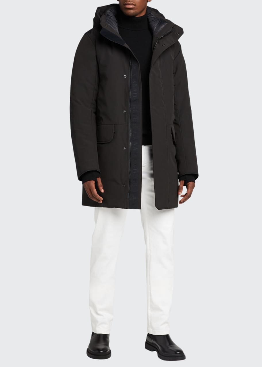 Canada Goose Men s Brockton Down Parka w Adjustable Hood Bergdorf Goodman