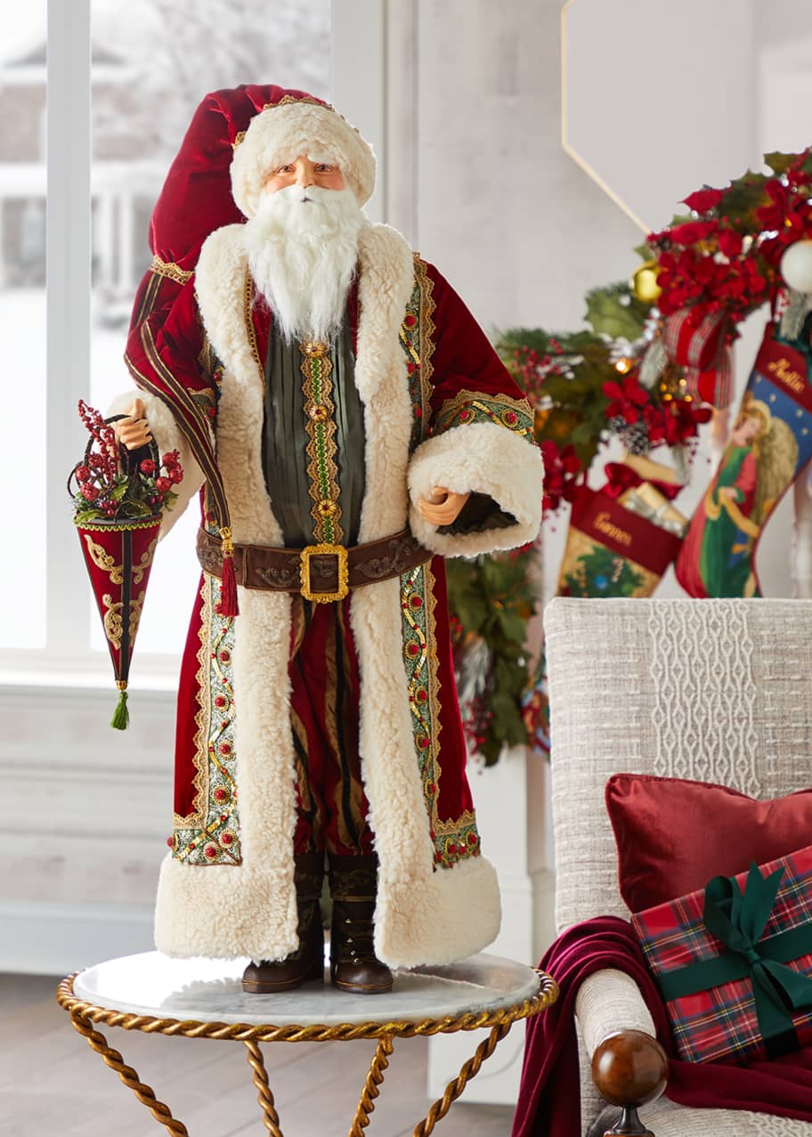 Katherine's Collection Life-Sized Old World Santa - Bergdorf Goodman