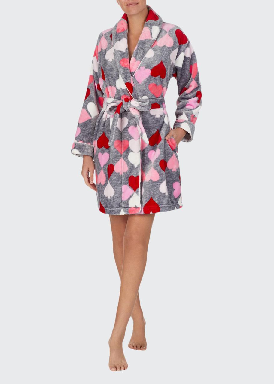 kate spade new york heart chenille robe - Bergdorf Goodman