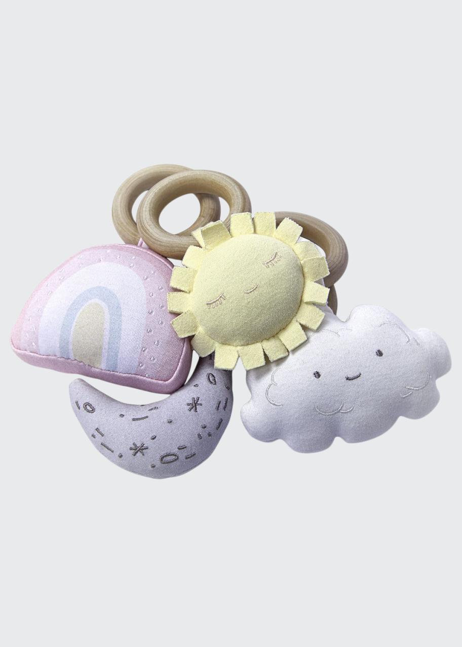 Wonder & Wise Celestial Rattles - Set Of 4 - Bergdorf Goodman